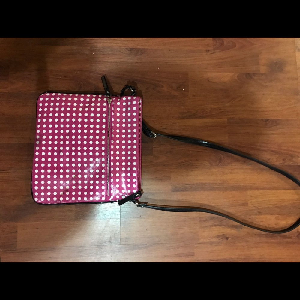 Merona Polka Dot Crossbody Purse